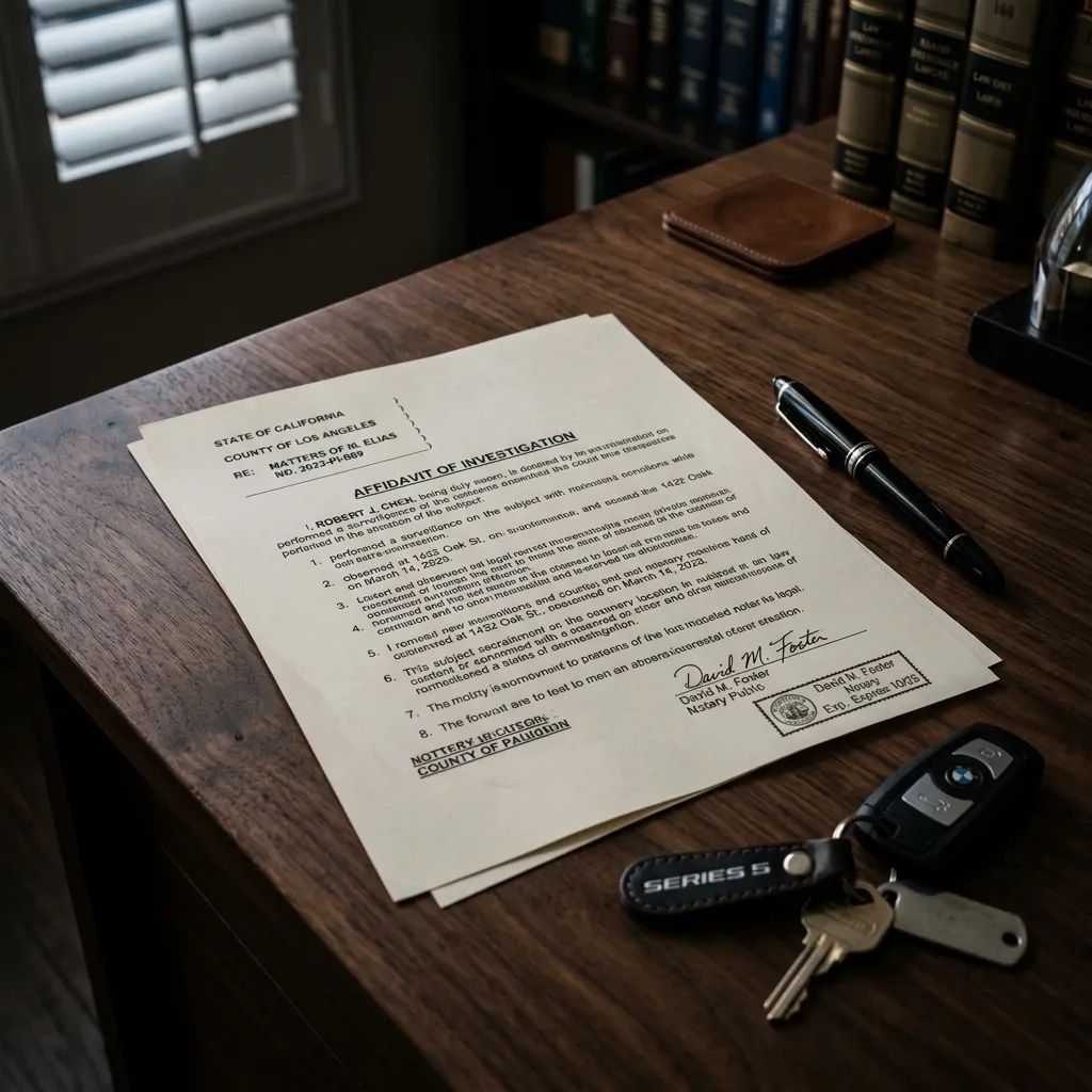 Infidelity Investigation for Your Case