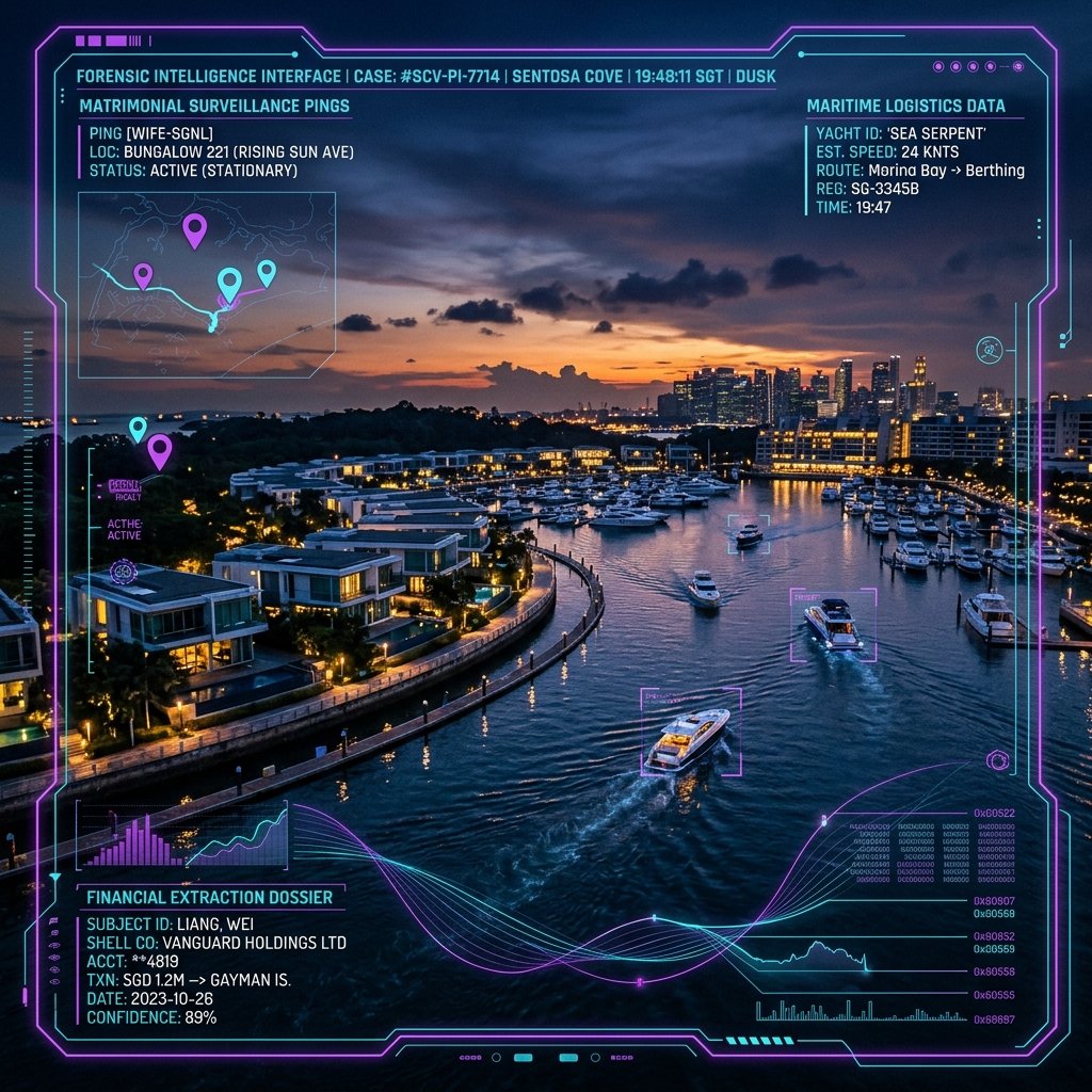 Sentosa Cove Matrimonial Forensics